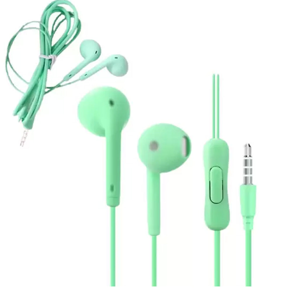 Fone De Ouvido Estéreo Com Microfone Xtrad Verde- LC-857
