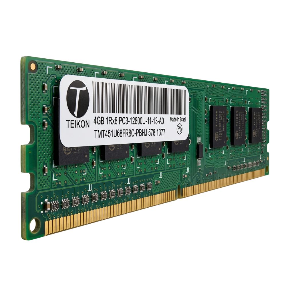Memória RAM Teikon 4GB DDR3 1600MHz PC3-12800U 1Rx8 Desktop