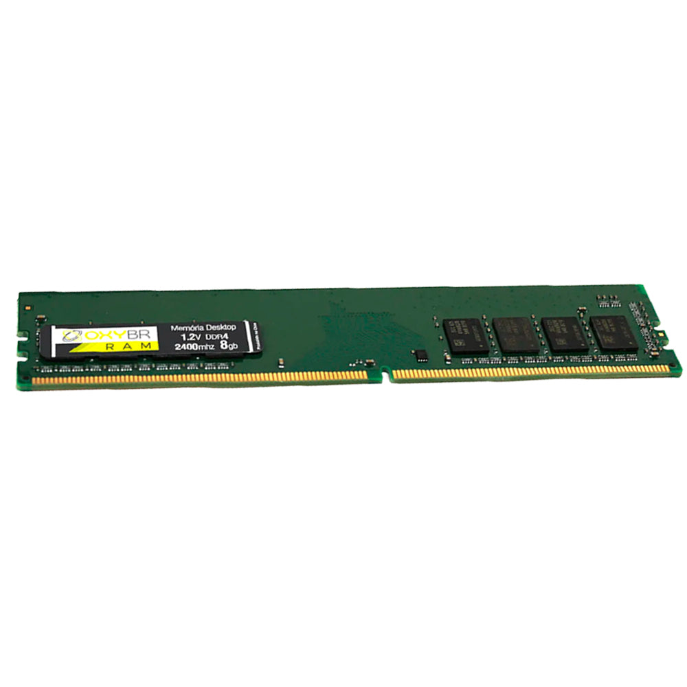 Memória Ram Desktop, 8GB, 2400MHz, DDR4, CL17, OxyBR, OXY24N17S8/8