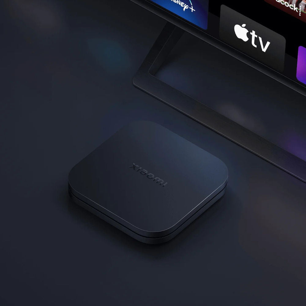 Xiaomi TV Box S 2ª Geração, 4K Ultra HD, HDR10+ Dolby Vision, Quad-Core 2GB RAM 8GB ROM, Bluetooth 5.2, HDMI 2.1, Preto