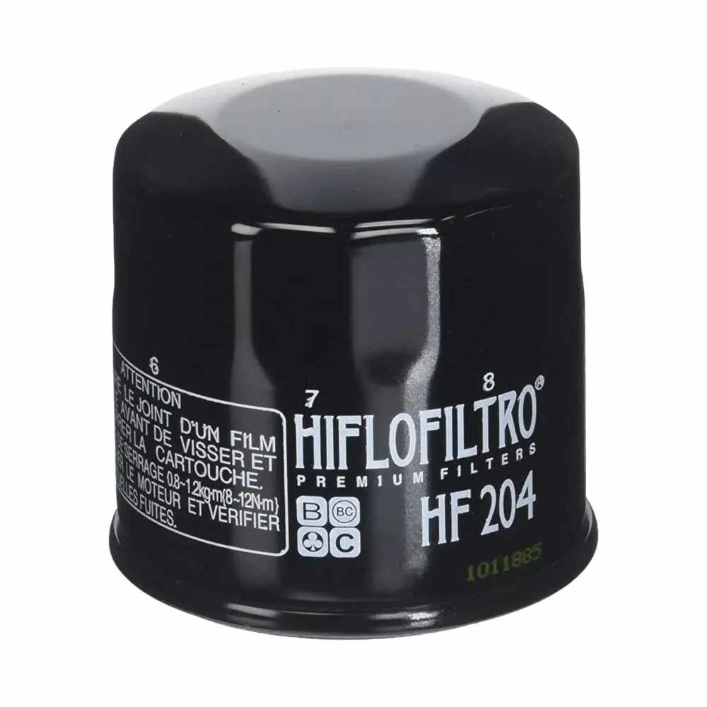 Filtro de Óleo Hiflo Premium para Motos HF204 Kent Da1 4QX Cbr1000 Cb1000 Mt03/07/09 R3 Xj6
