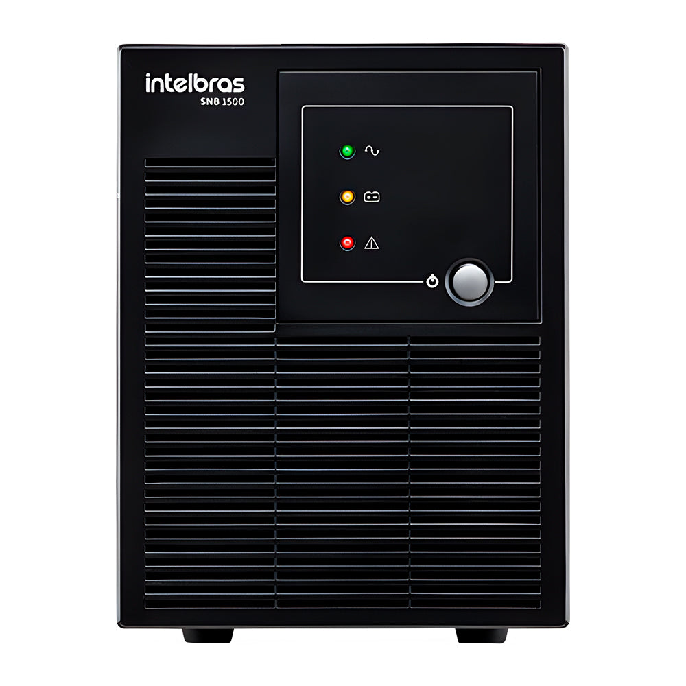 Nobreak Senoidal, Intelbras SNB 1500VA, 6 Tomadas, Entrada Bivolt e Saida 110V - 4822014 - Preto