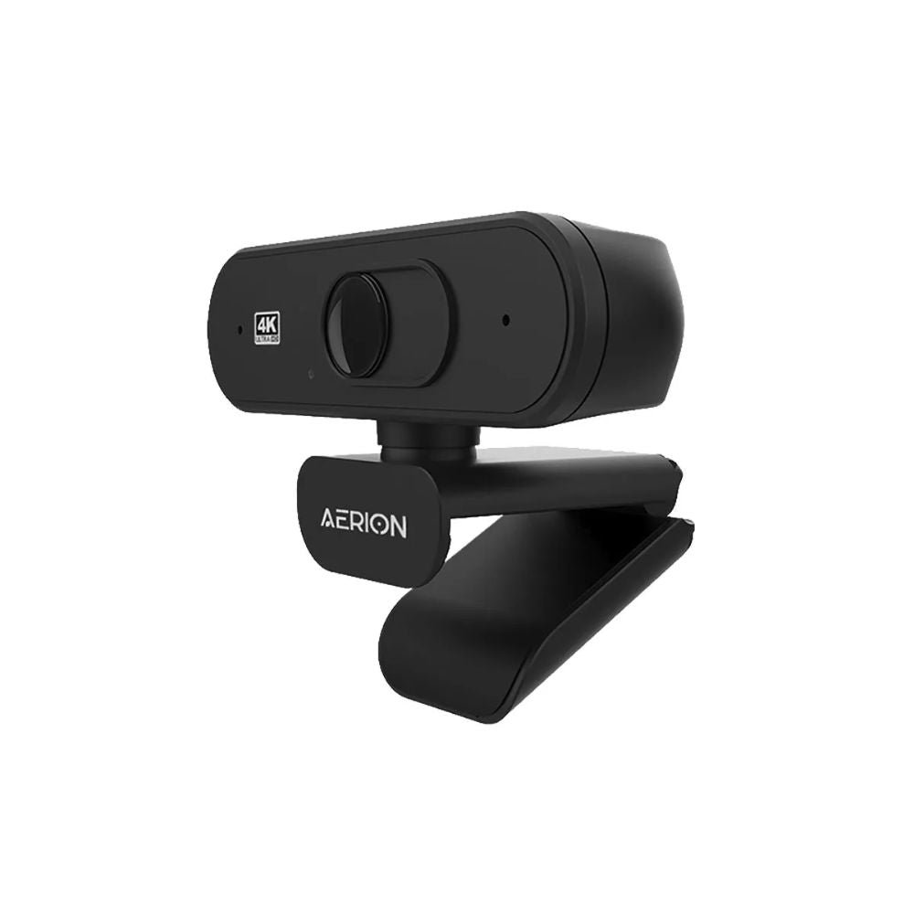 Web Cam Usb Ultra HD 4K Aerion  WEB400 Com Microfone Web400 Preto-Aerion