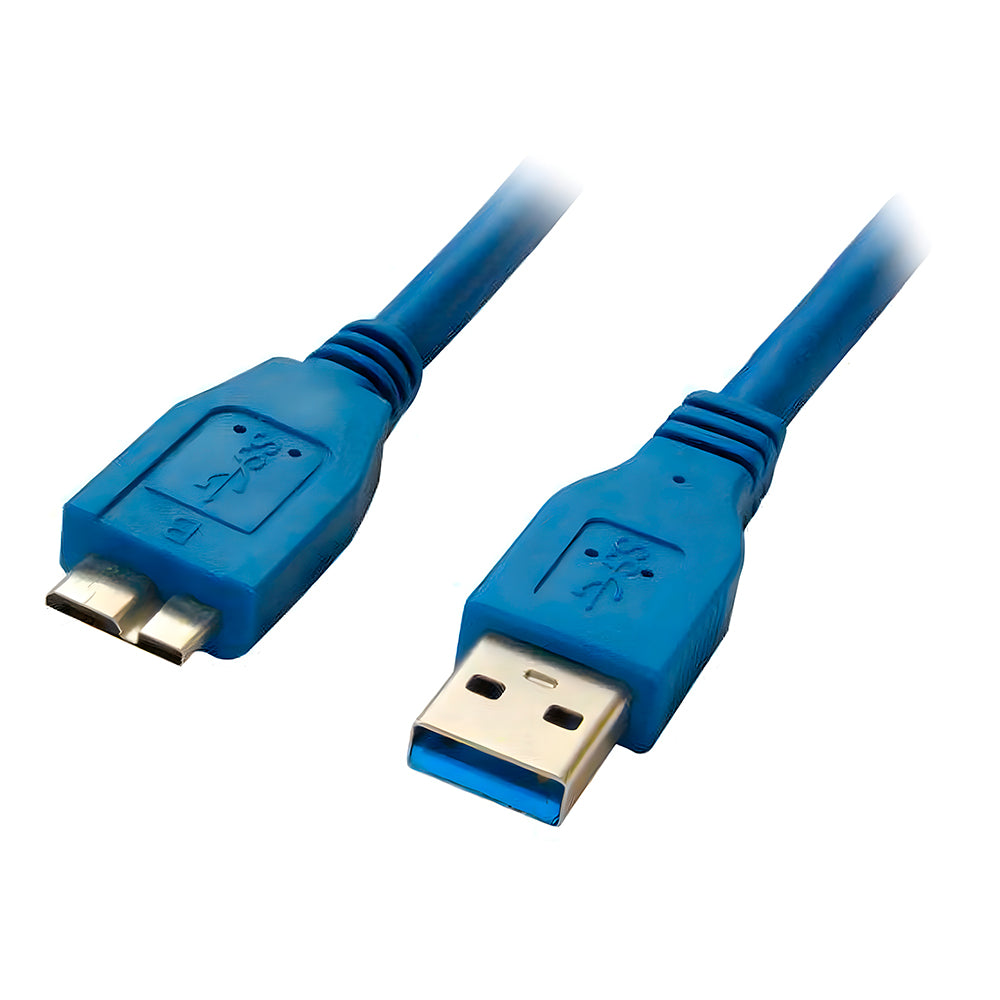 Cabo USB AM/BM 3.0 1,5M Micro-Para Uso Em HD Externo, Portátil e Case de HD e SSD