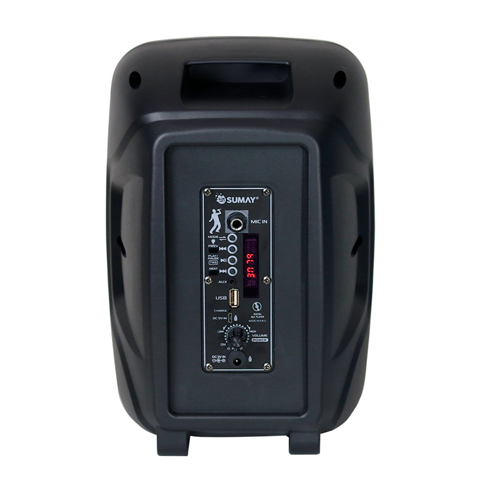 Caixa de Som Portátil 60W Com LED, Bluetooth, Função TWS, Jump Sumay - SM-CSP1309