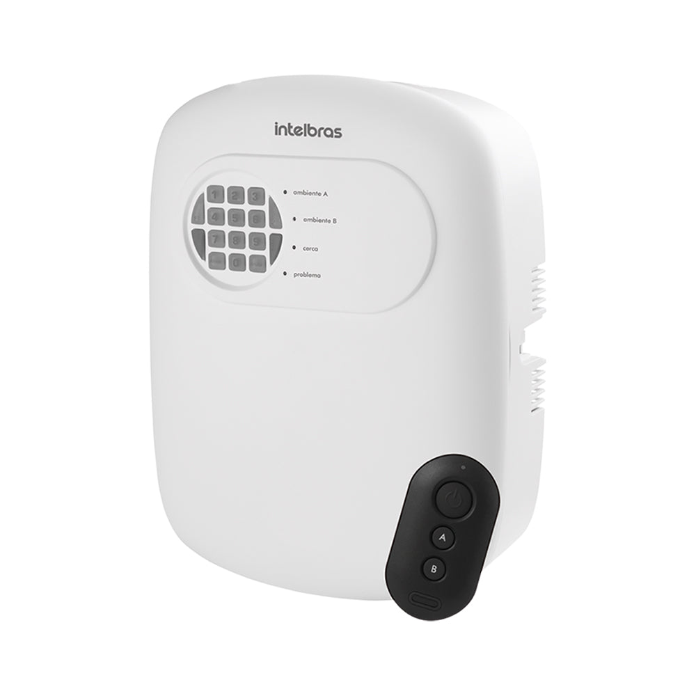 Central de Alarme Intelbras AMT 2008 RF, Com Discadora - Branco