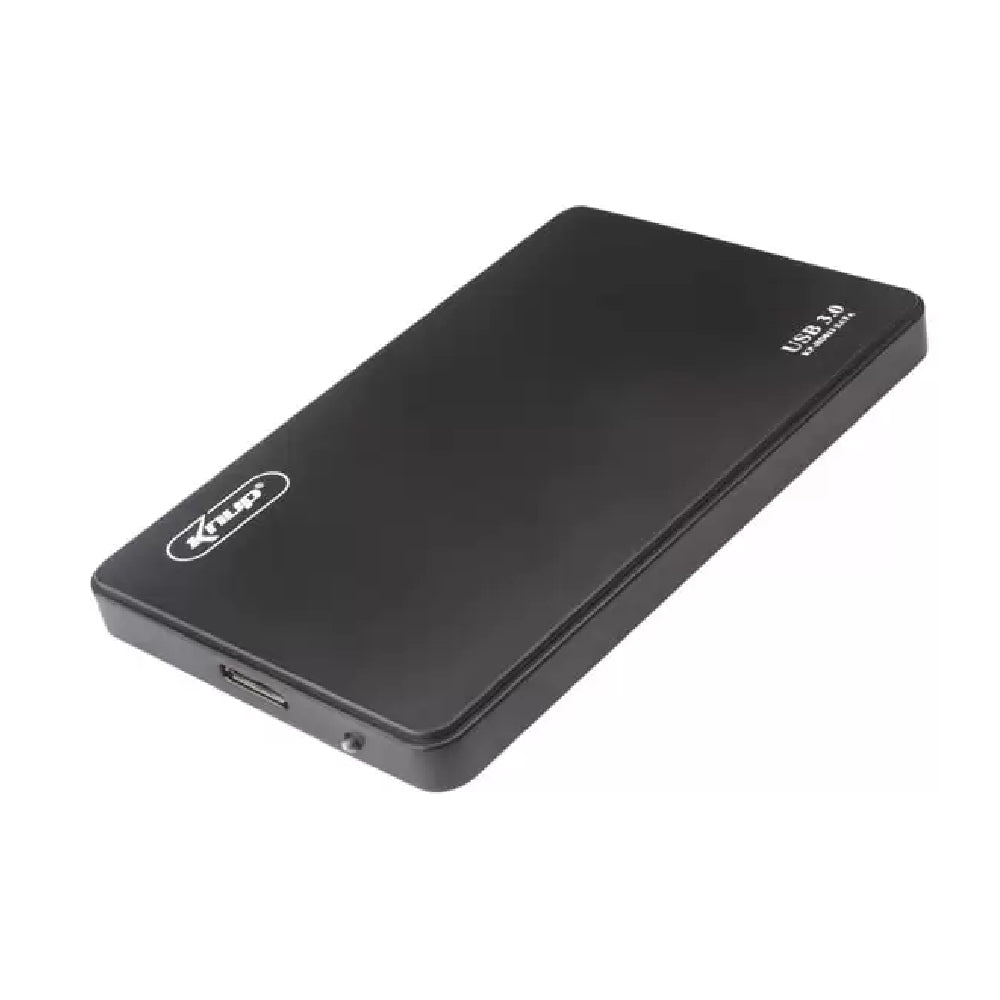Case HD Externo USB 3.0 Sata 2.5", Até 4TB, KNUP, KP-HD013 - Preto