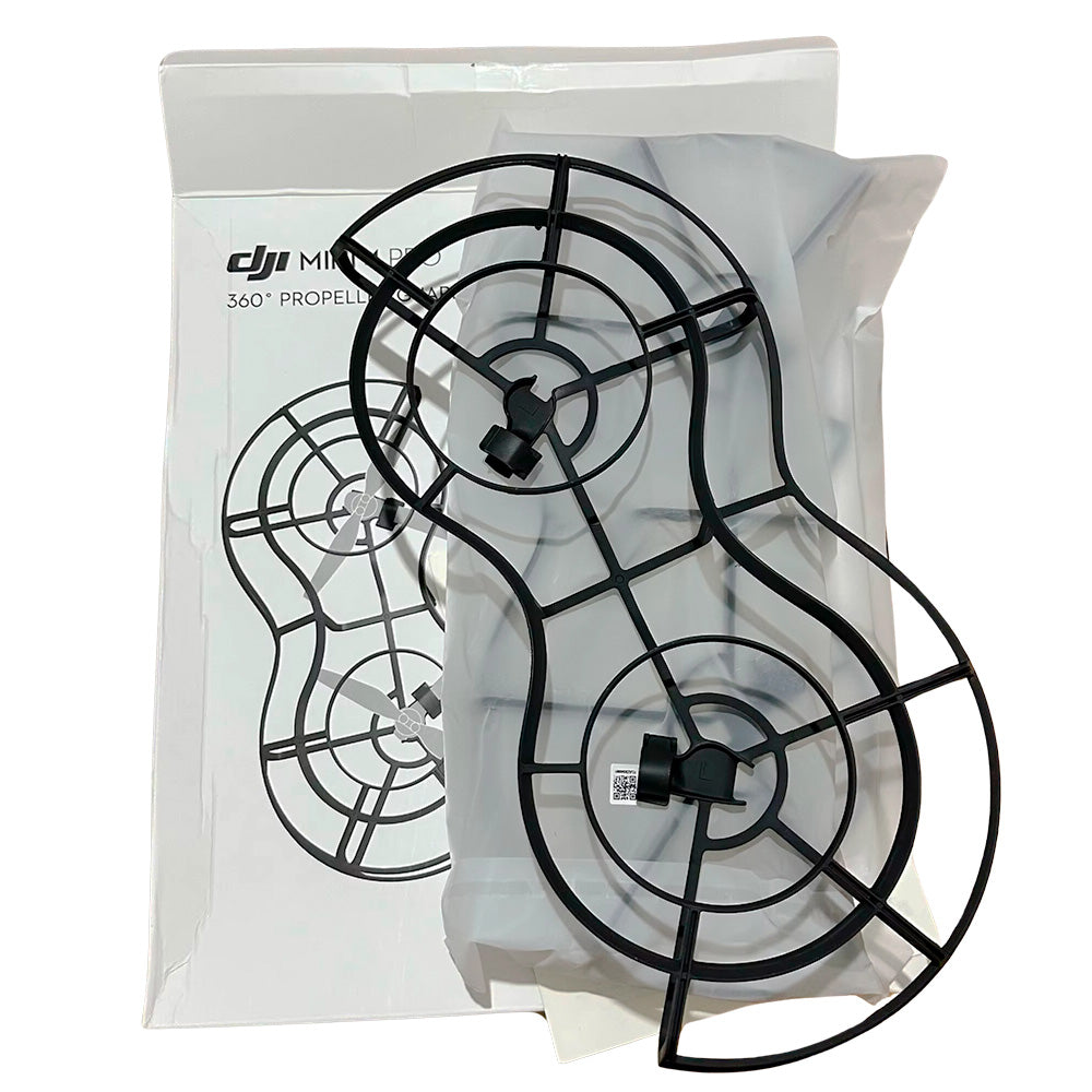 Protetor de Hélice Para Drone, DJI Mini 4 Pro, 360 Graus, Contra Batida, Cinza