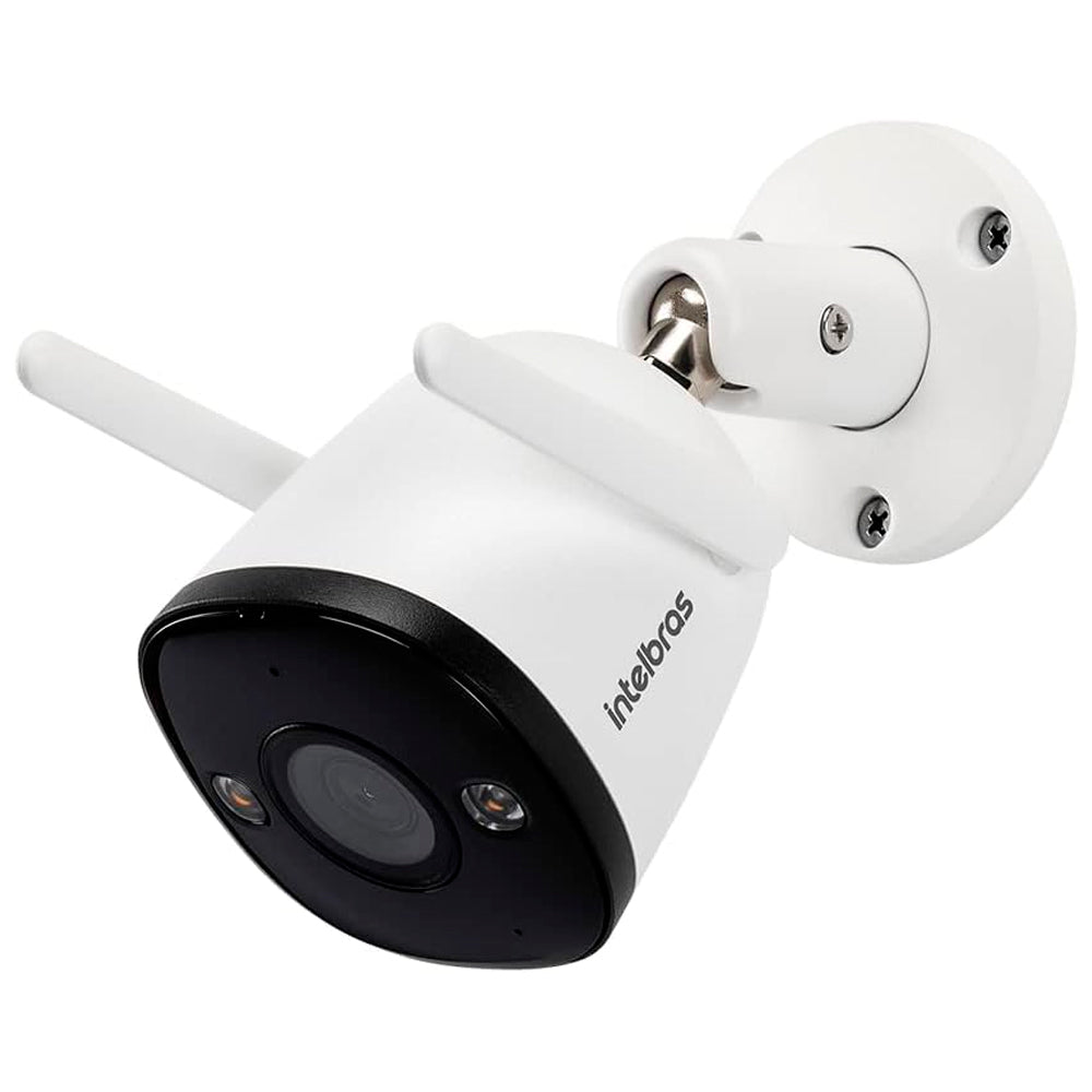 Câmera de Segurança Intelbras IP, iM5+ Full Color, Wi-Fi, Full HD, Compatível Com Alexa e Google, Branca