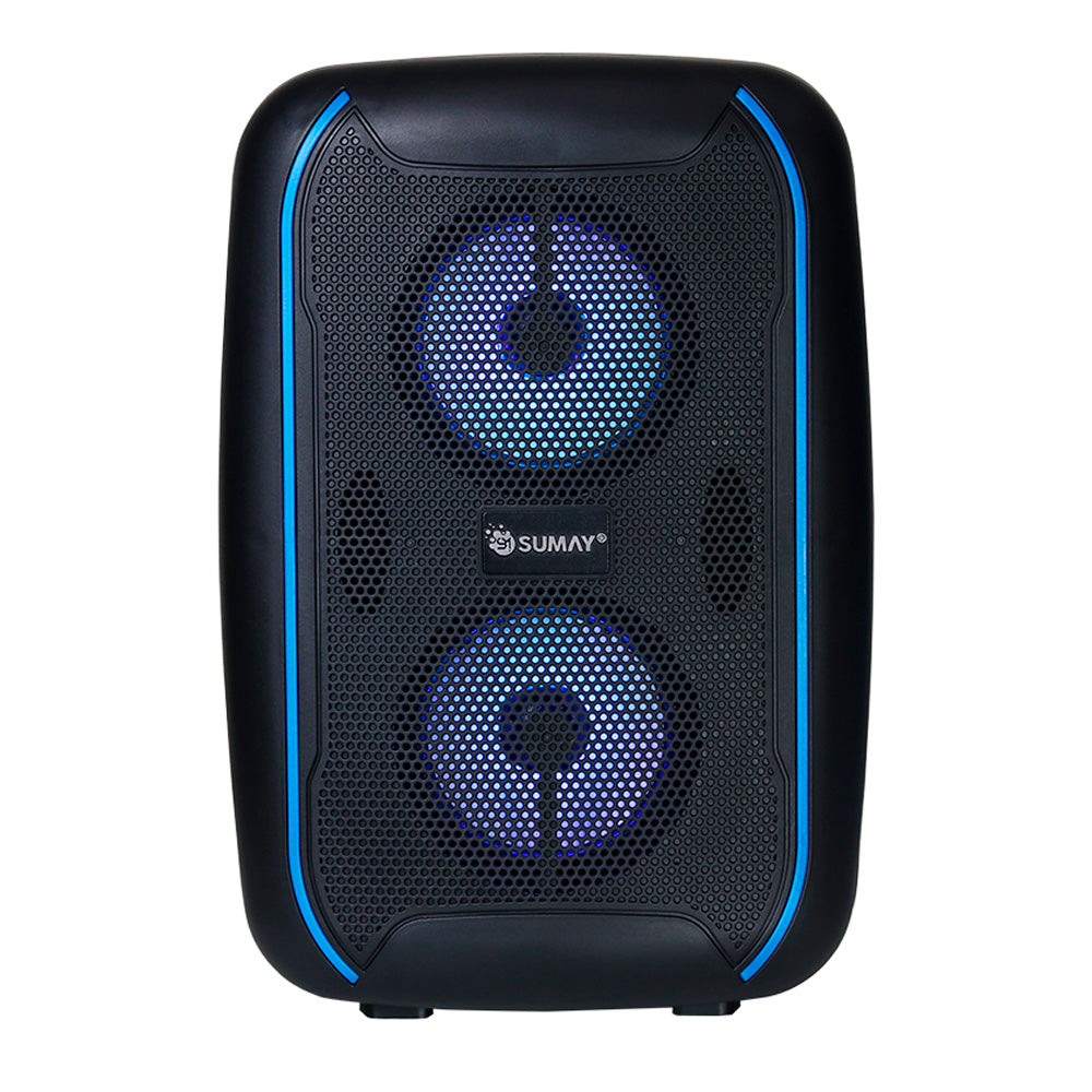 Caixa de Som Portátil 60W Com LED, Bluetooth, Função TWS, Jump Sumay - SM-CSP1309
