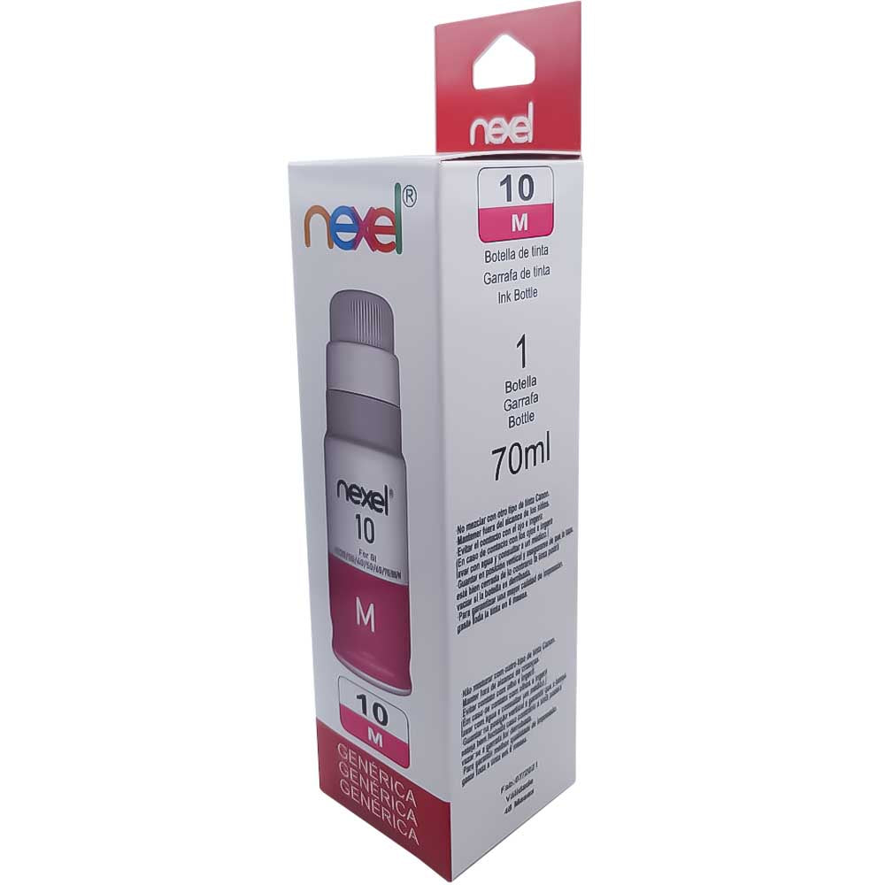 Refil De Tinta Compativel Canon Nexel Magento M10 G5010/ G5070/ G6050/ G6060 70Ml