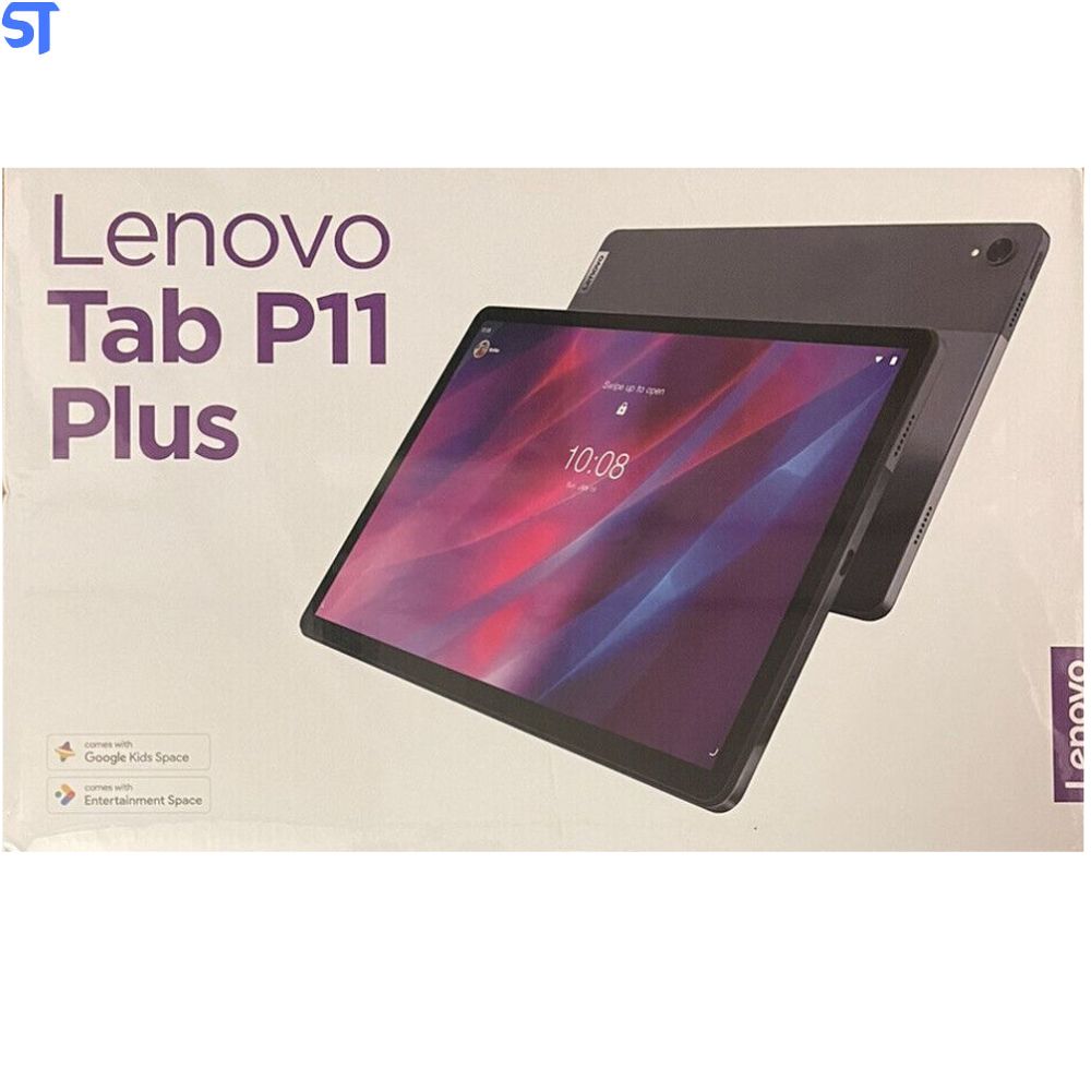 Tablet Lenovo Tab P11 Plus com Capa Protetora, Octa-core 4GB 64GB Tela 11