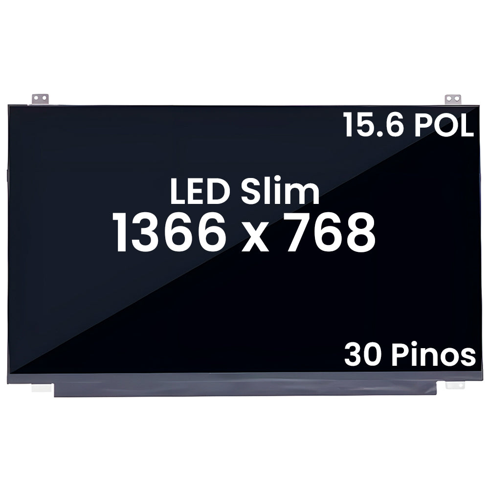 Tela Notebook Display Led Slim 15.6  NT156WHM-N12 V.8.0 Fosco 30 Pinos
