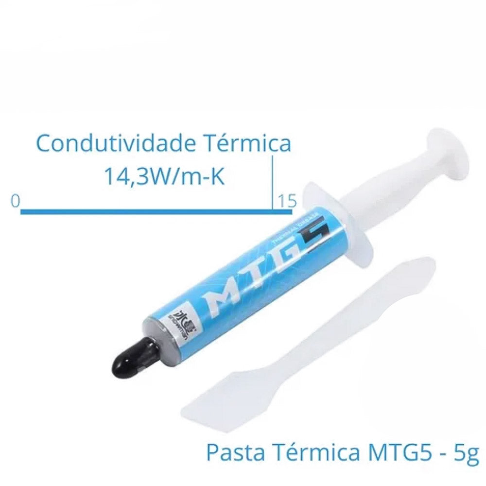 Pasta Térmica Thermal Grease Alta Performance 5G Snowman - MTG5