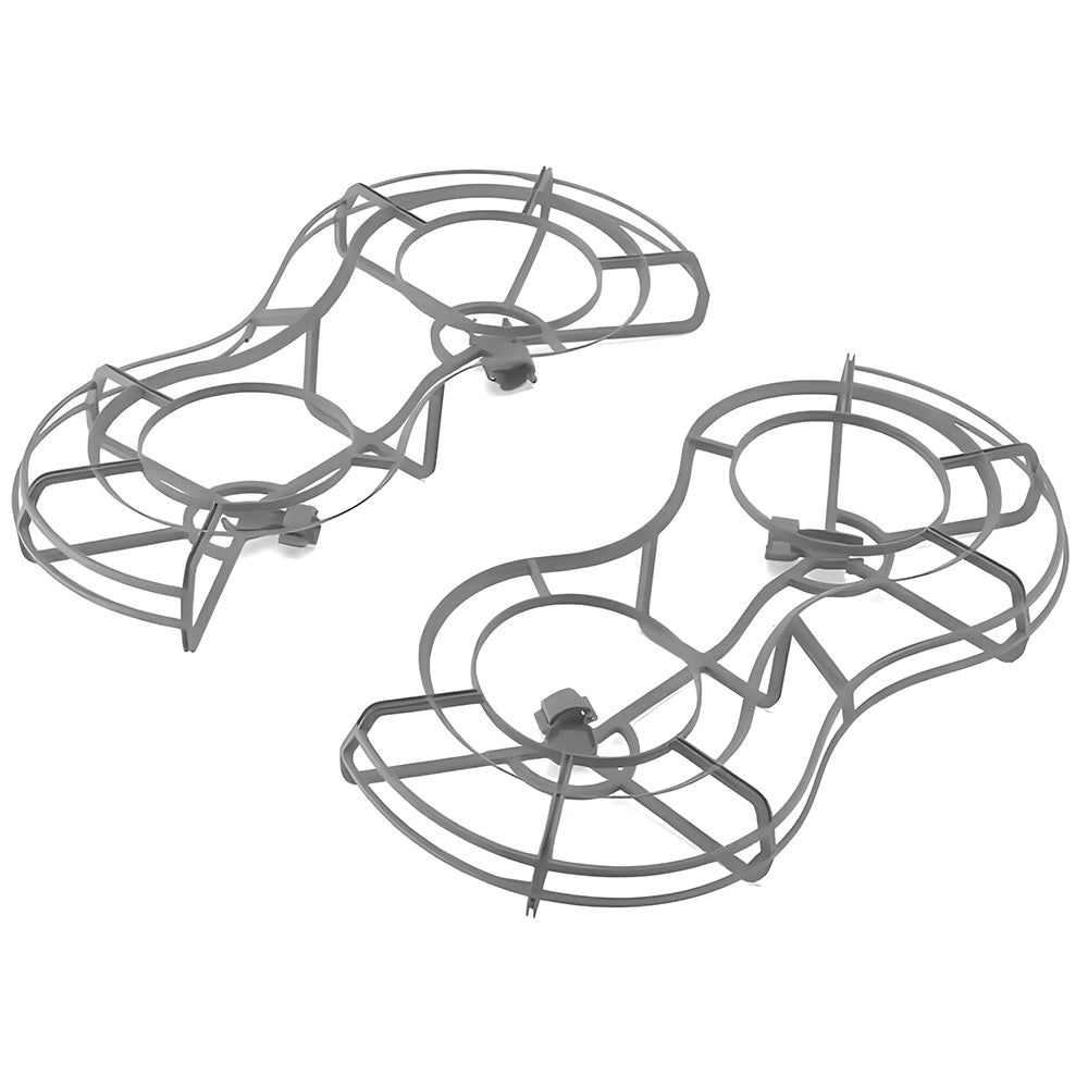 Protetor de Hélice Para Drone, DJI Mini 4 Pro, 360 Graus, Contra Batida, Cinza