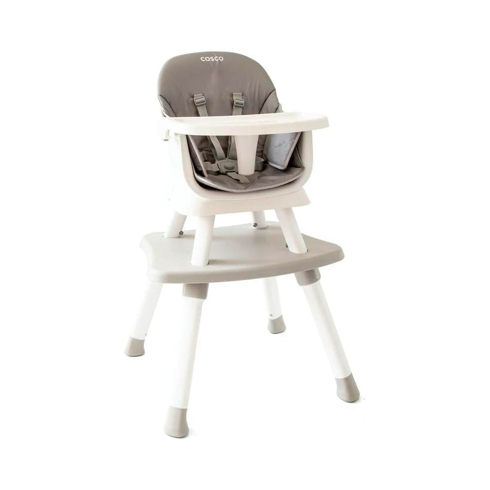 Cadeira de Refeição Cosco Kids, Convertty 8 em 1, Cinza