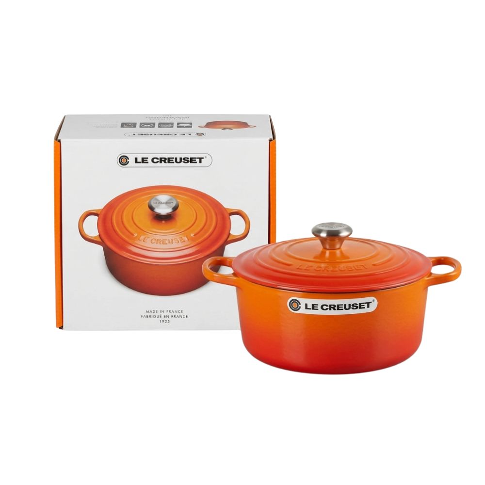 Panela Le Creuset Redonda 28Cm/ 11 IN 6,7L 7.5Qt Signature - Laranja
