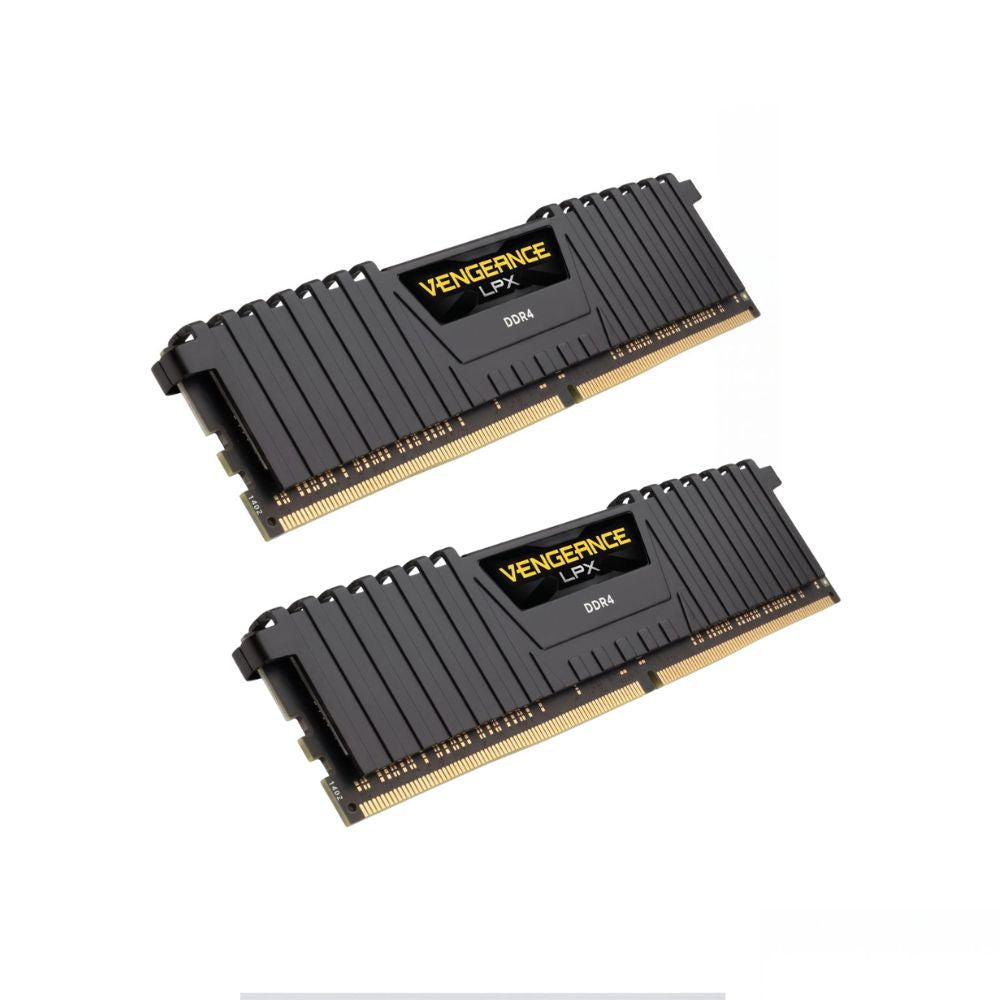 Kit de Memórias Desktop Corsair DDR4 3200 MHz 16 GB (2 x 8GB) Vengeance LPX – Preto