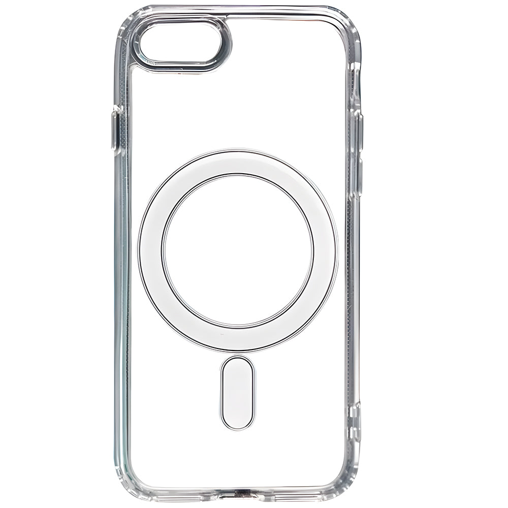 Capa Transparente, Com Suporte Para Carregamento Magnético, Para iPhone 7 / 8 Plus