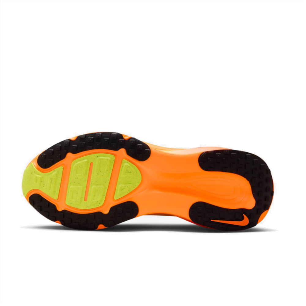 Tênis Nike Vomero 18, Masculino, Mesh Respirável, Entressola ZoomX + ReactX, Tênis de Corrida — Giz/Laranja-Preto