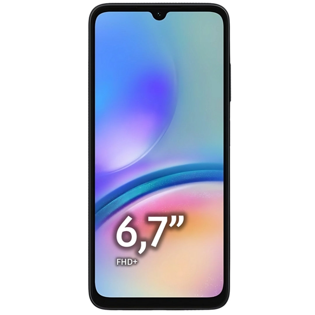 Smartphone Samsung Galaxy A05s, 128GB, 6GB, Octa-Core, Câmera Tripla de 50MP + 13MP, Tela 6.7" 90 Hz e Dual Chip - Preto
