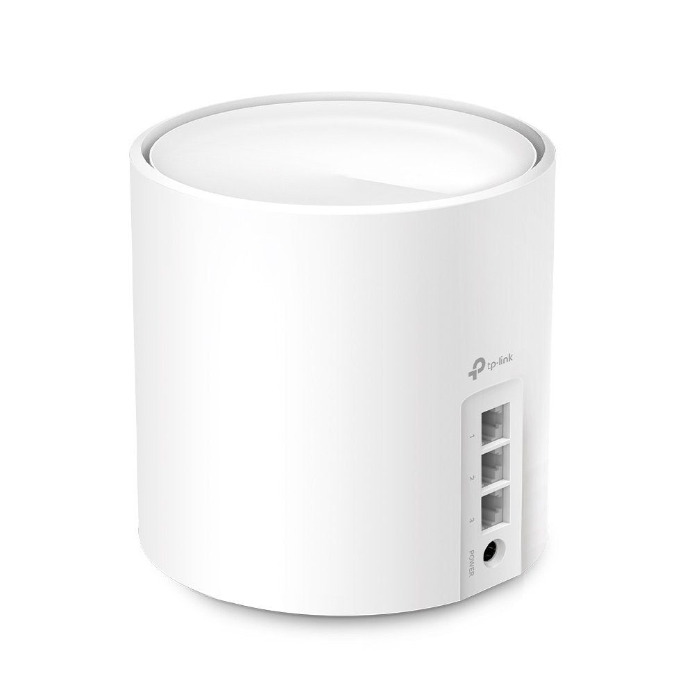 Kit 3 Unidades Roteador Mesh TP-Link Deco X50 Wi-Fi 6 Dual Band 2,4/5GHz AX3000 Gigabit HE160
