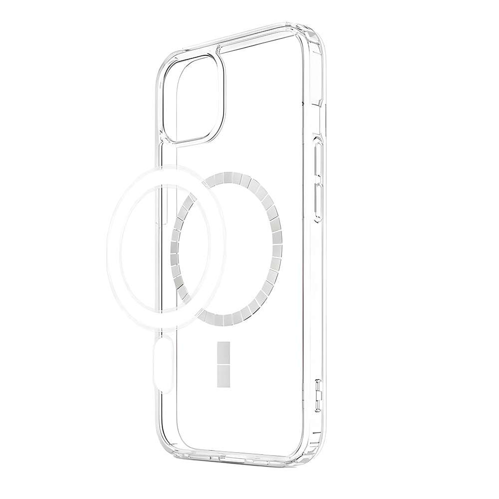 Capa Transparente, Com Suporte Para Carregamento Magnético, Para iPhone 12 / 12 Pro