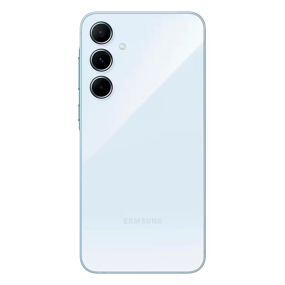 Smartphone Samsung Galaxy A55 RAM 8GB 256GB 5G, Câmera Tripla 50MP + Selfie 32MP, Tela 6.6''- Azul Claro