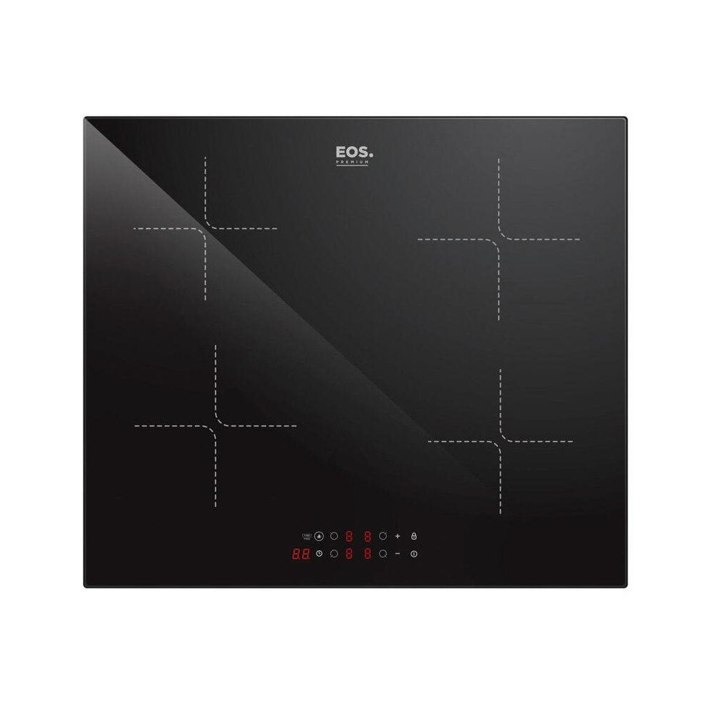 Cooktop de Indução 4 Bocas EOS com Painel Touch Preto 7200W ECI04EP3 220V