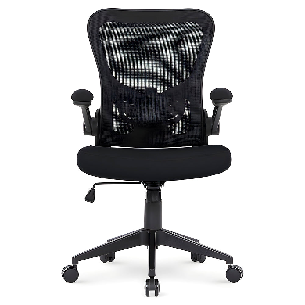 Cadeira Office DT3 Vita Armeria Series, Black, Ergonomica e Confortável Com Revestimento Mesh