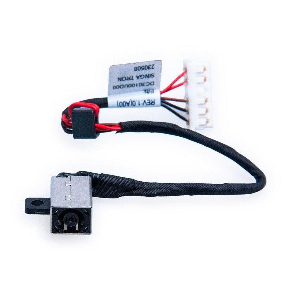 Dc Jack bringIT Compatível Com Dell Inspiron I15 15-5000 com Cabo 4.5x3.0mm