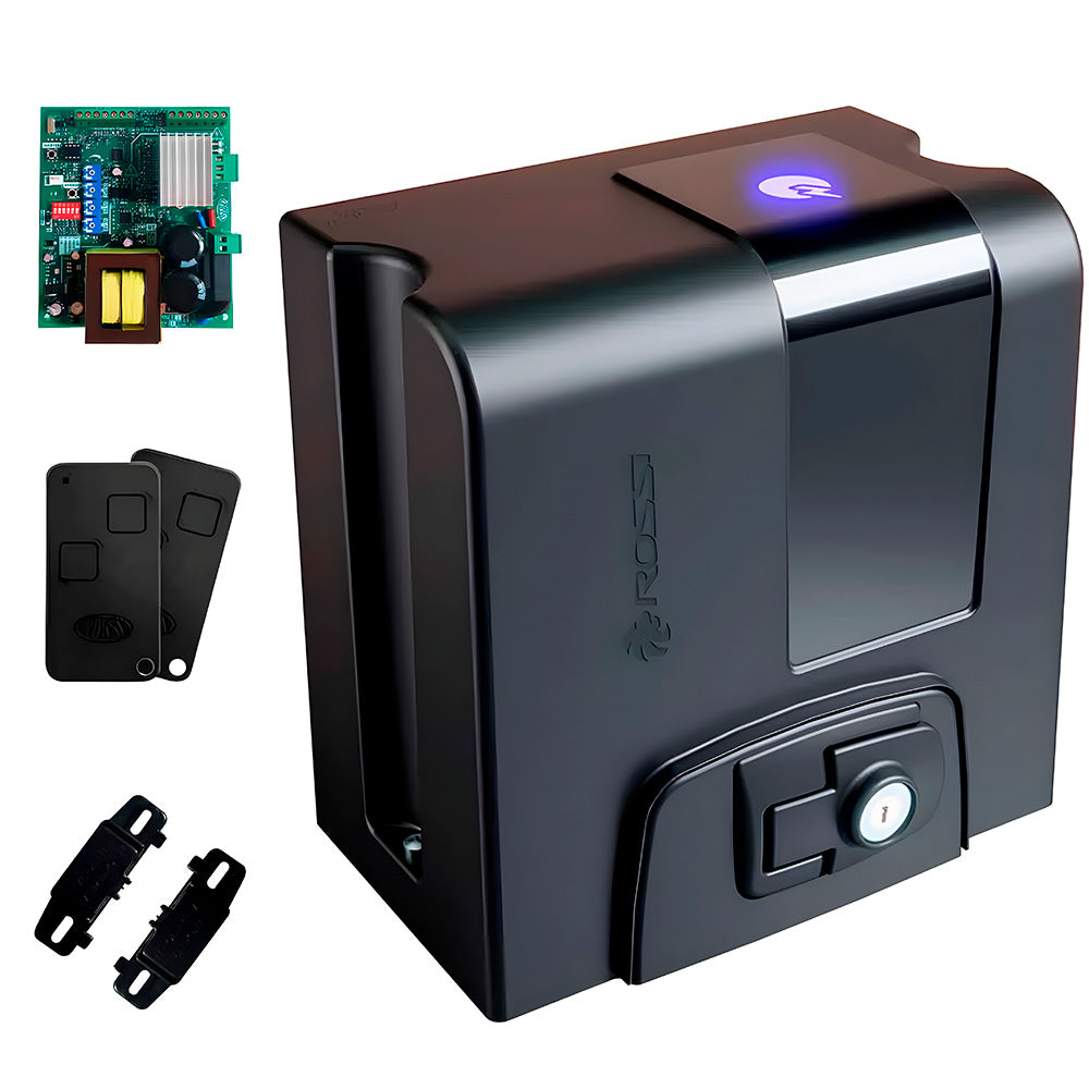 Motor de Portão Rossi DZ NANO 36 NITRO 127V/220V, Suporta Portão de Até 650KG, Abertura em Até 3 Segundos