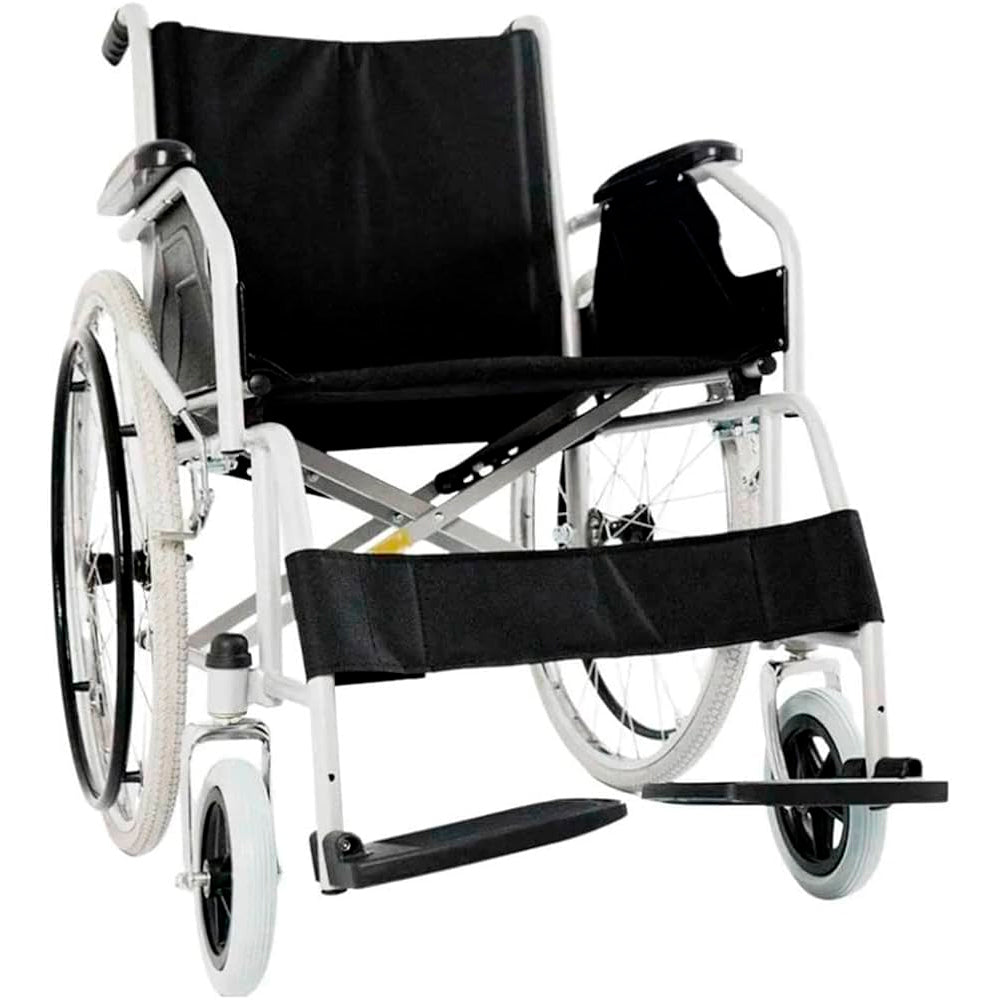 Cadeira De Rodas Dobrável Resistente Até 100kg D100 Dellamed