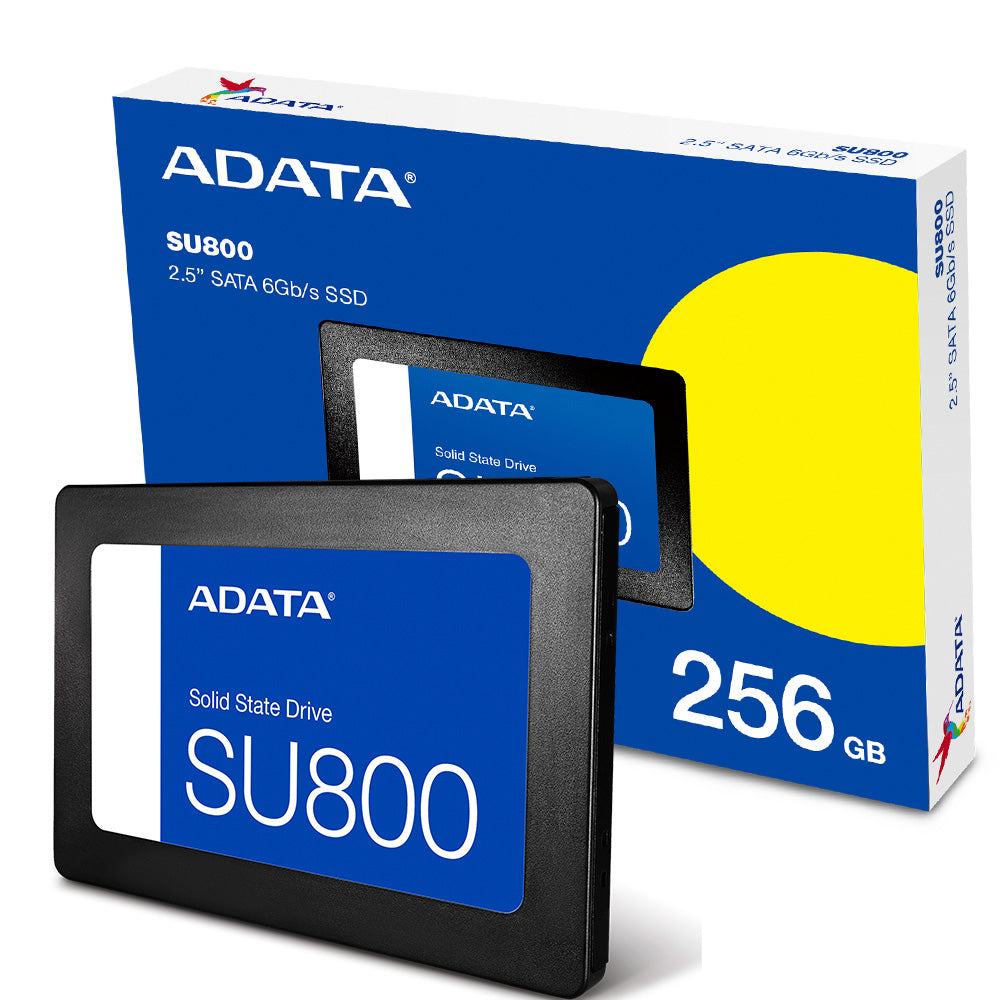 SSD Adata 256GB, Ultimate SU800, 2.5, 3D NAND Sata III 6GB/s, Leitura 550MB/s, Gravacao 500MB/s, ASU800SS-256GT-C