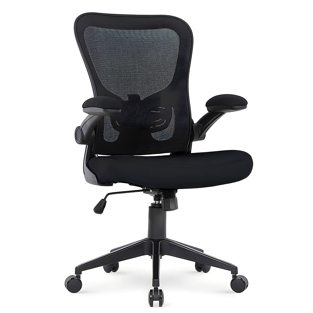 Cadeira Office DT3 Vita Armeria Series, Black, Ergonomica e Confortável Com Revestimento Mesh