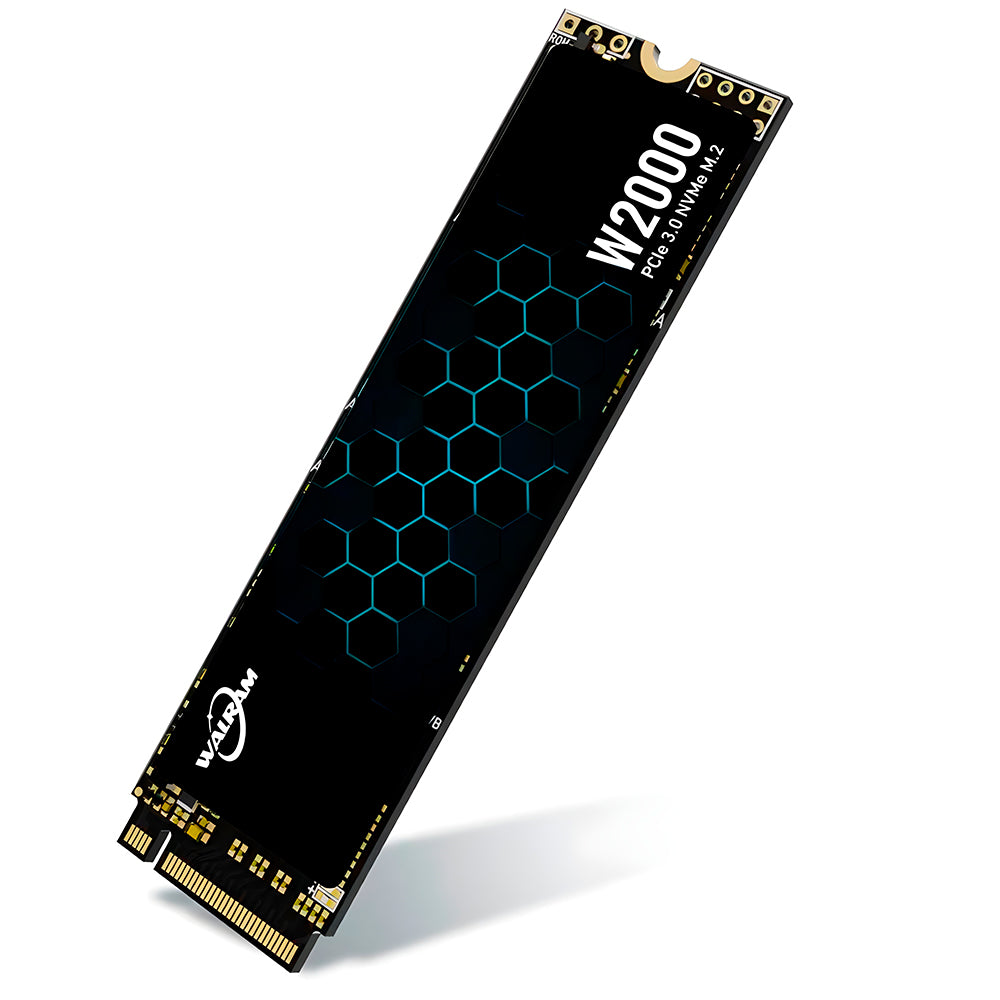 SSD M.2 NVME PCIe 3.0 Walram 512GB, Leitura 3.500Mb/s, Escrita 2.100Mb/s - W2000