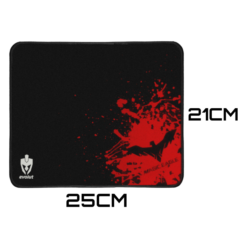 Combo Gamer Evolut EG54 Starter 4 em 1 Teclado ABNT2 Rainbow LED + Mouse 1600DPI + Headset P2 + Mousepad