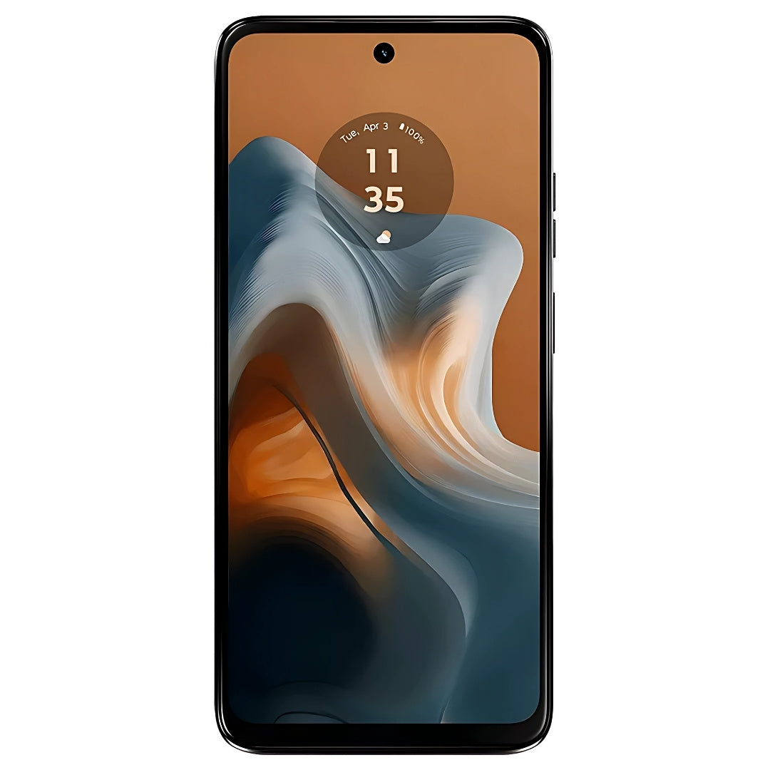 Smartphone Motorola Moto G34, XT2363-1, 5G, 128GB, 4GB RAM + 4GB Ram Boost, AI Câmera 16MP Sensor FPS Lateral - Preto