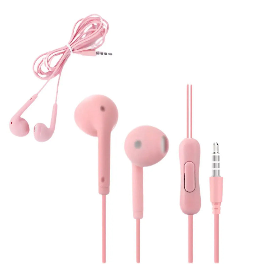 Fone De Ouvido Estéreo Com Microfone Xtrad Rosa- LC-857