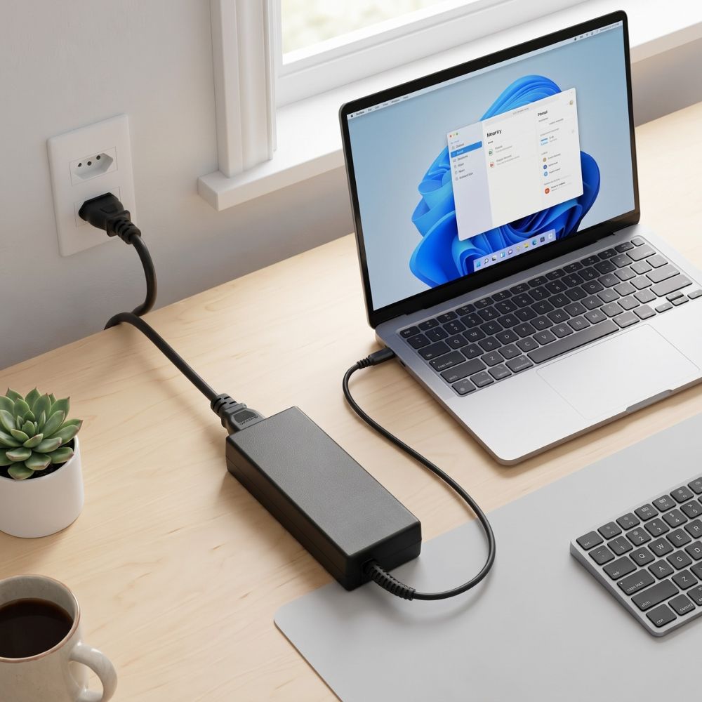 Fonte Carregador Para Notebook  Positivo, 19V 4,74A 90W, Pi-ADAP090-L(1)