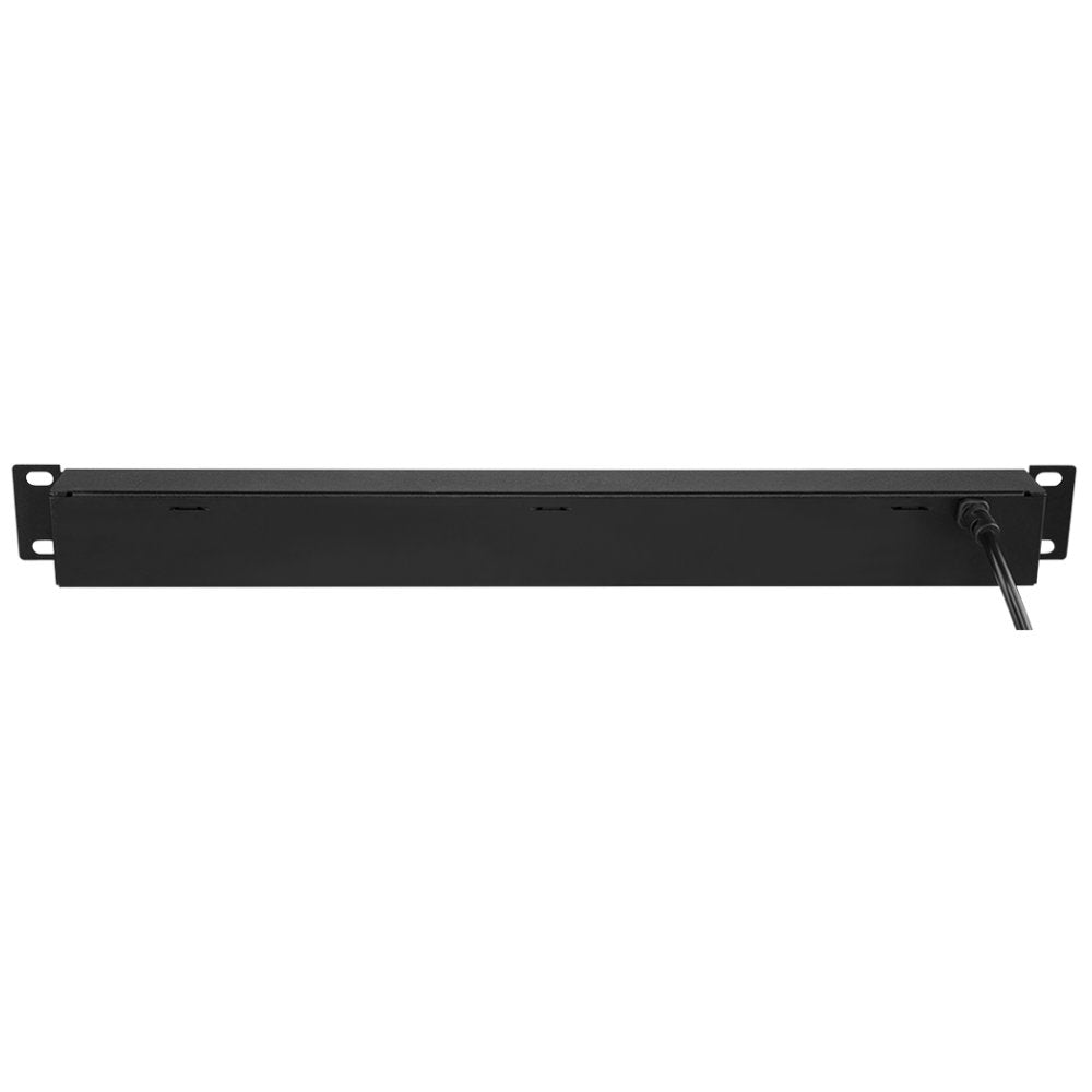 Protetor Eletrônico Intelbras EPR 208+, 8 Tomadas, Rack 19" 1U, Bivolt, 10A, 3m Cabo, Preto