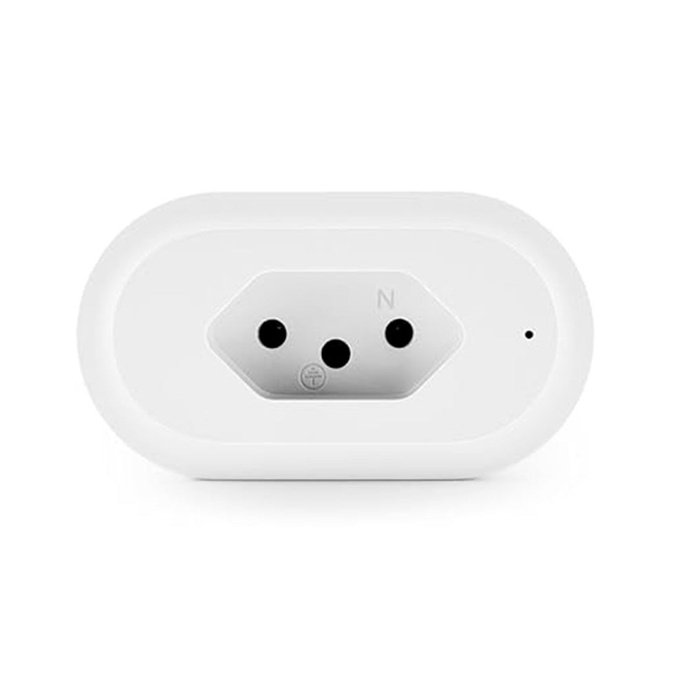 Plug De Tomada Inteligente 16A, Padrão Brasileiro, Compatível Com Alexa e Google Home - Tuya