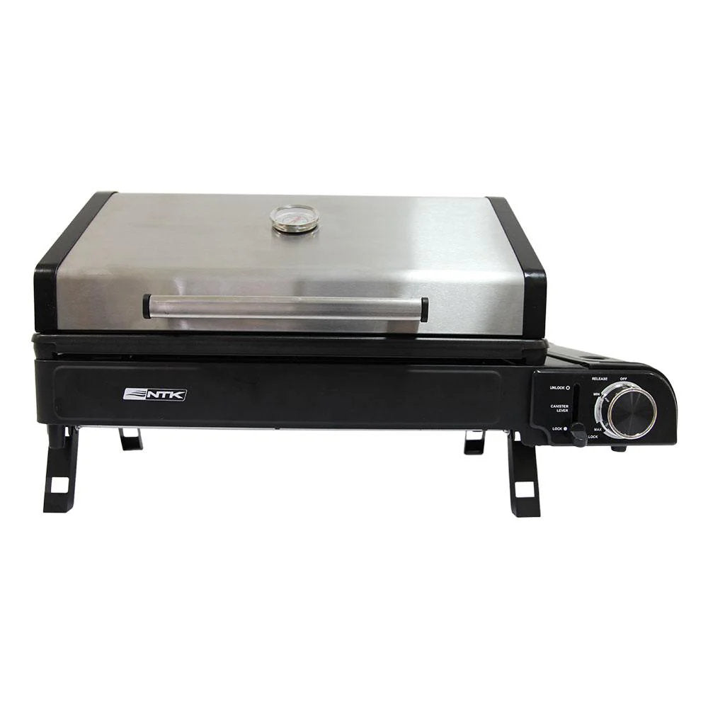 Fogareiro e Churrasqueira Nautika Aramis com Acendedor Automático NTK - Preto/Prata