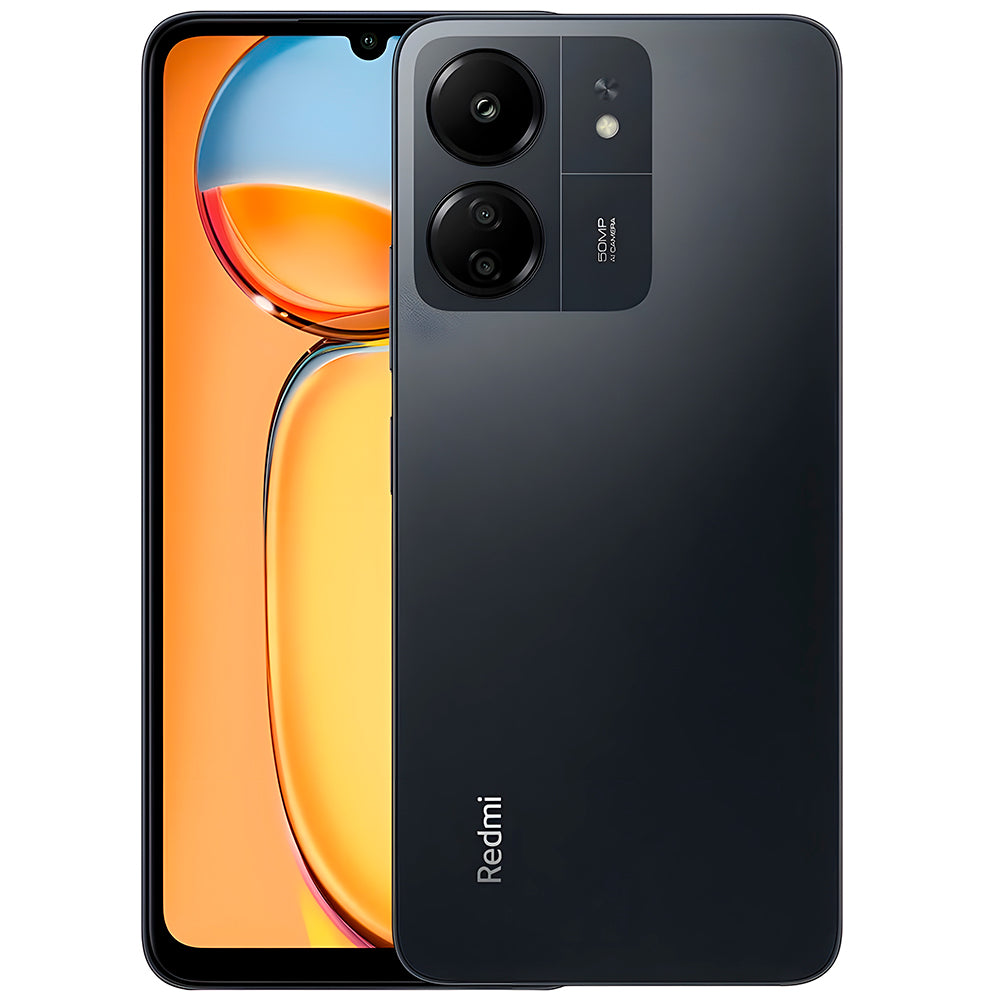 Smartphone Xiaomi Redmi 13C Dual SIM, 4GB RAM, 128 GB ROM, Midnight Black