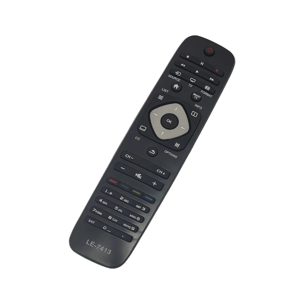 Controle Remoto Compatível Philips, Smart TV LED 42pfl5007g, Funções Nativas Philips, Lelong LE-7413