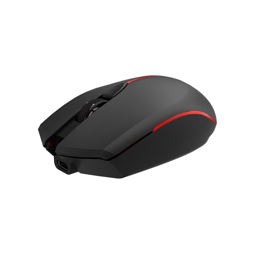 Mouse Sem Fio Recarregável Bluetooth e Wireless 2.4ghz M-BT+RC/NANO M-BT40BK C3Tech