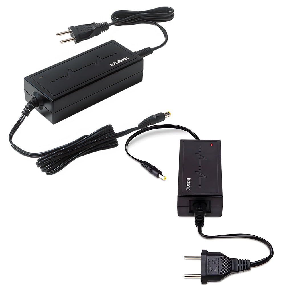 Fonte De Alimentação 12V 5A AC/DC Intelbras EF 1205