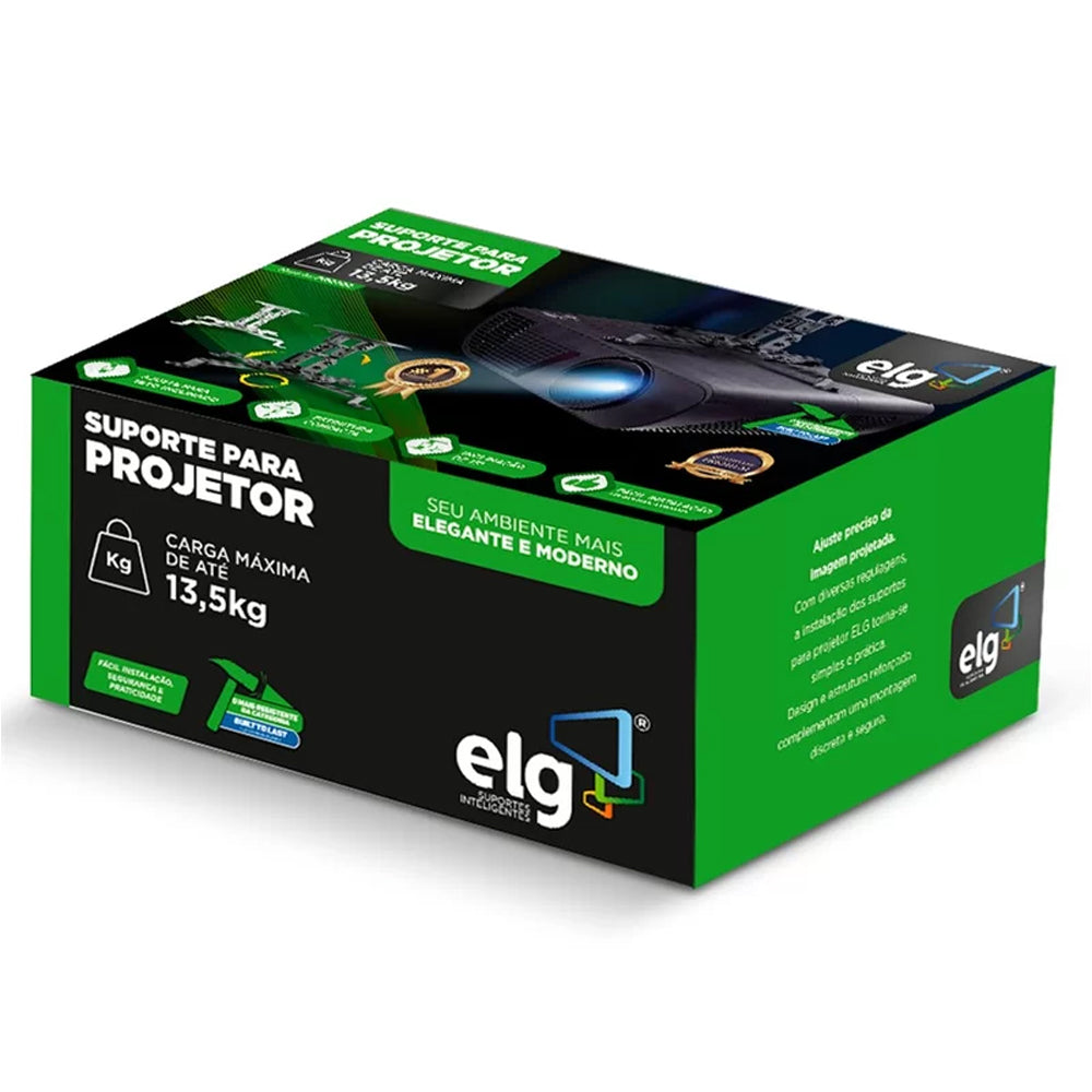 Suporte Para Projetor Pro100W Elg Branco