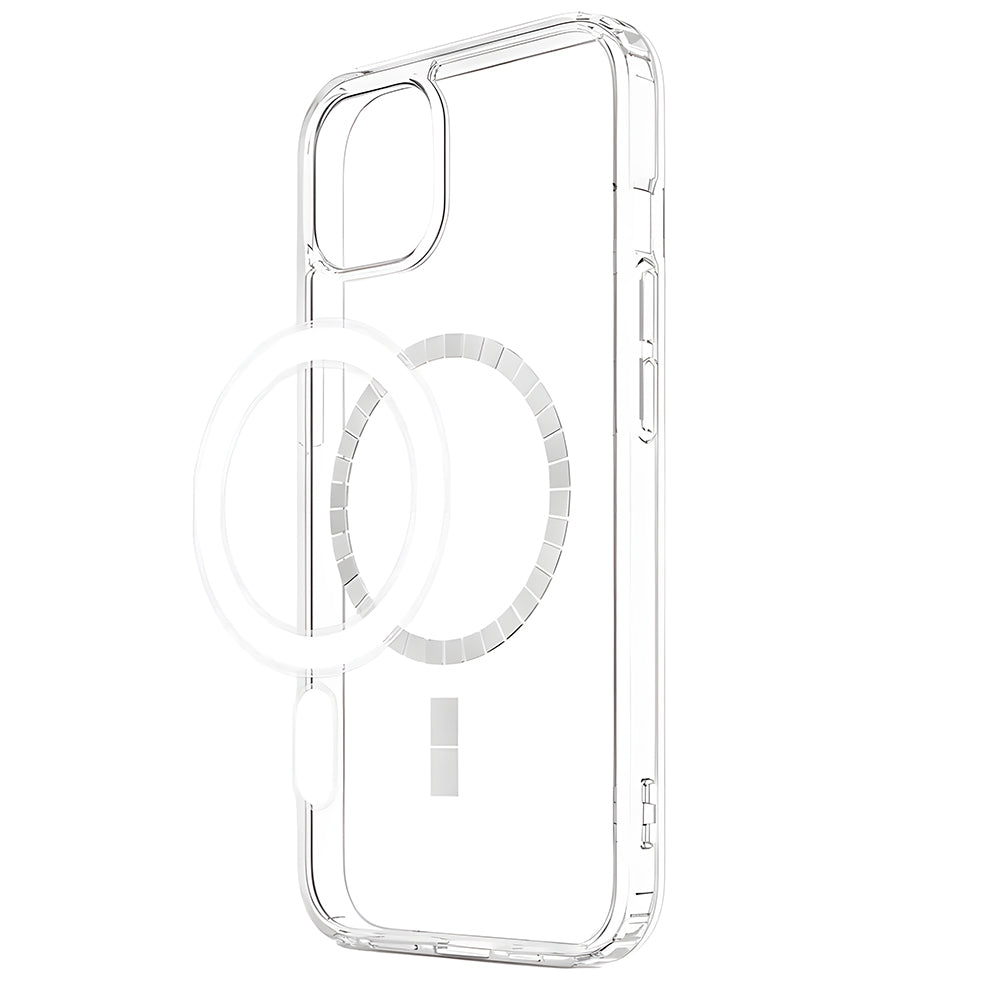 Capa Transparente, Com Suporte Para Carregamento Magnético, Para iPhone 16 Pro