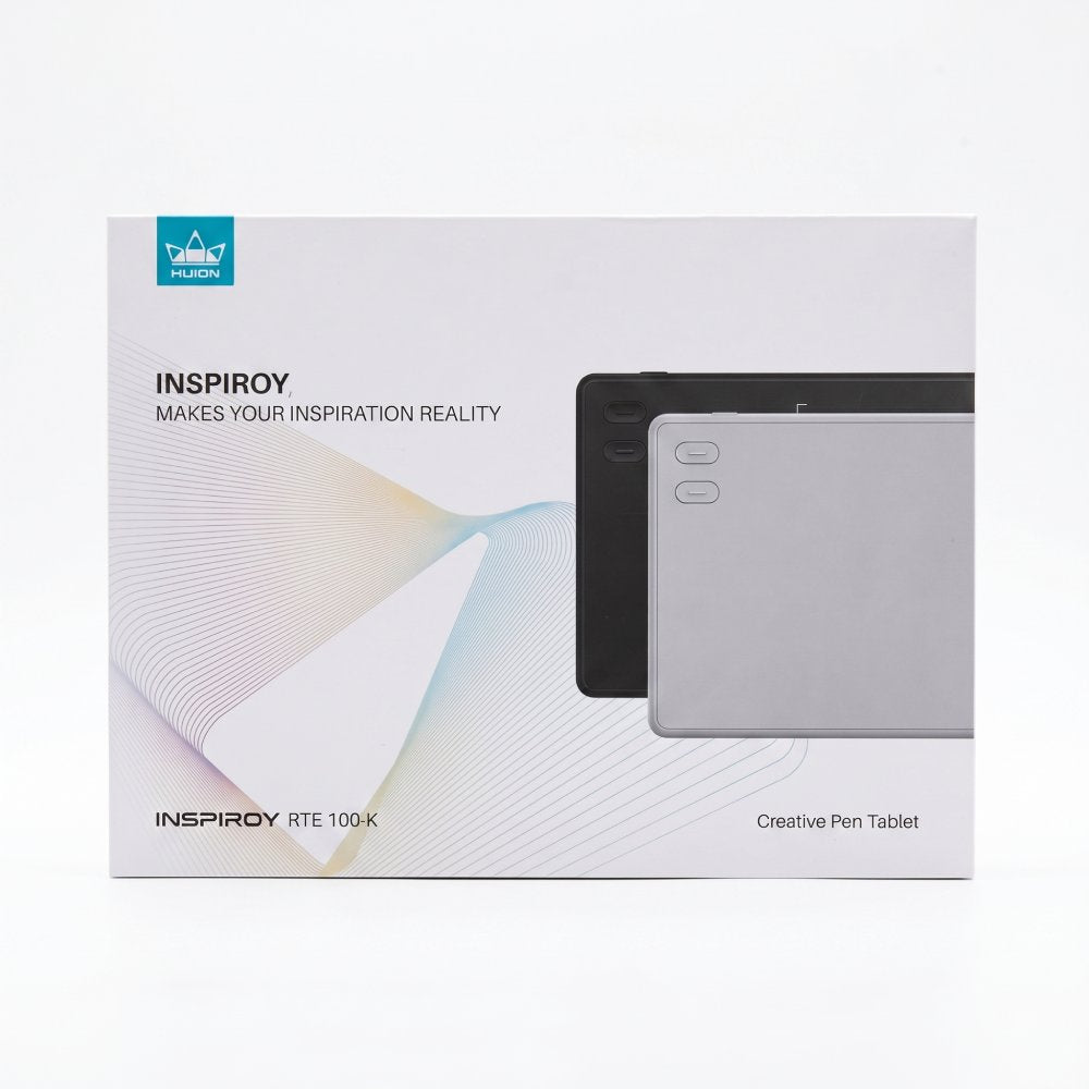 Mesa Digitalizadora Huion Inspiroy 5", com Caneta, 8192 Níveis de Sensibilidade, 4 botões programáveis, USB, Preto - RTE